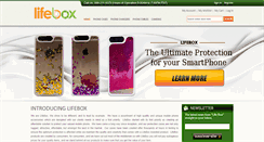 Desktop Screenshot of lifeboxcase.com